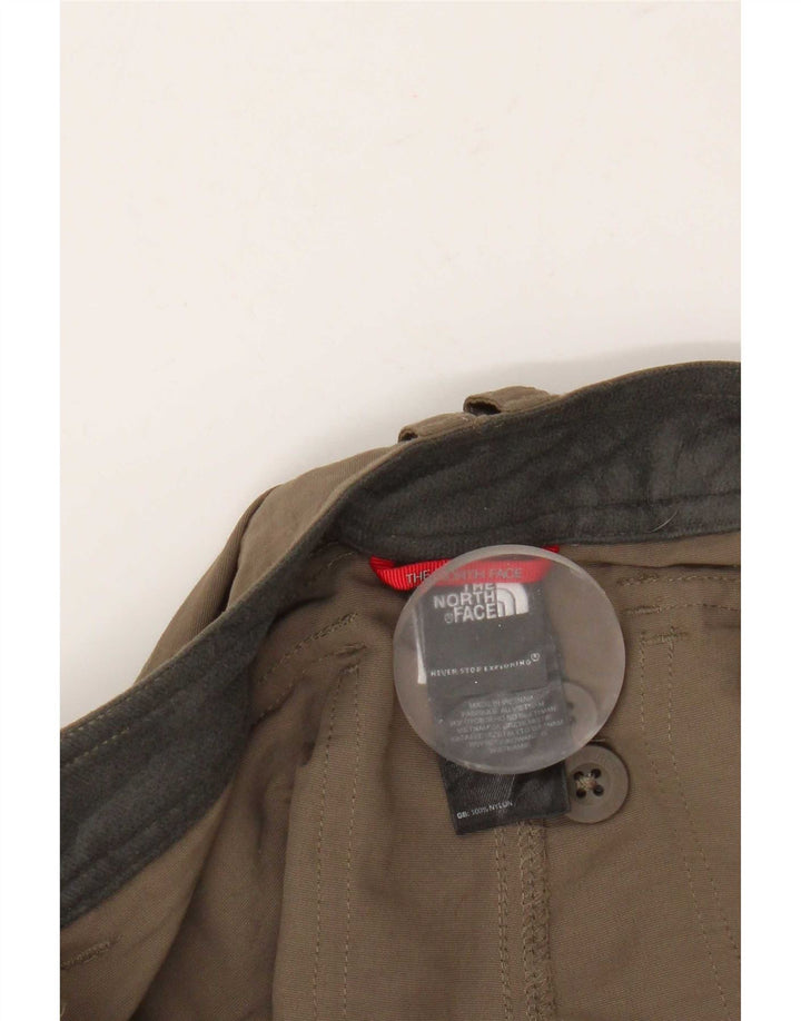 The North Face Womens Chino Shorts US 6 Medium W30 Khaki Nylon