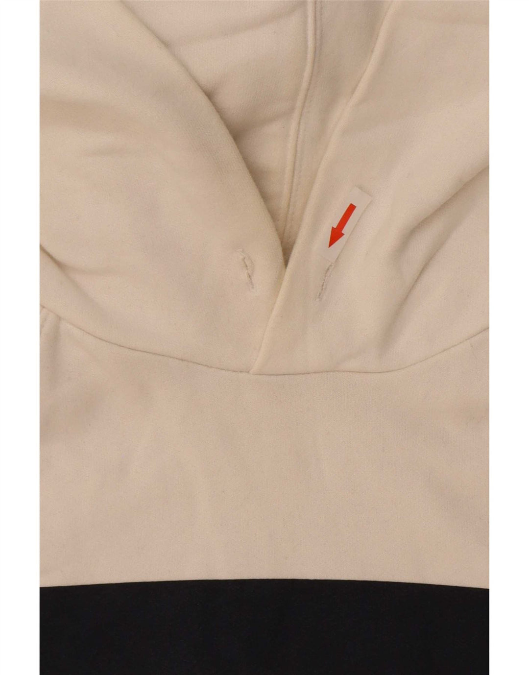Levi's Mens Graphic Hoodie Jumper Small White Cotton