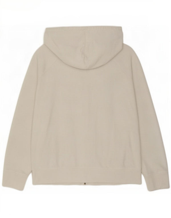 Gap Womens Italia Graphic Oversized Zip Hoodie Sweater UK 18 XL White
