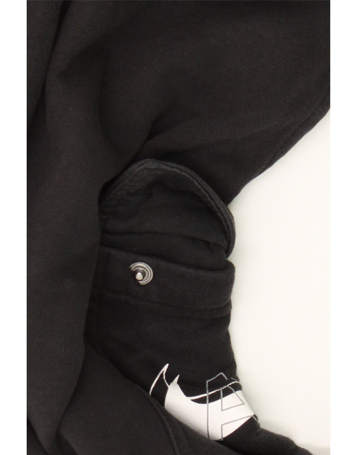 Nike Mens Graphic Cargo Tracksuit Trousers Joggers Small  Black Cotton