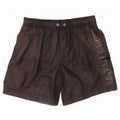 Calvin Klein Mens Graphic Swimming Shorts Small Brown Polyester