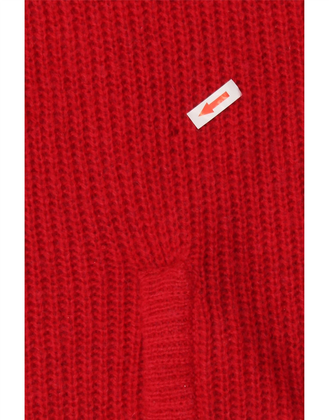 Vintage Womens Cardigan Sweater UK 16 Large Red