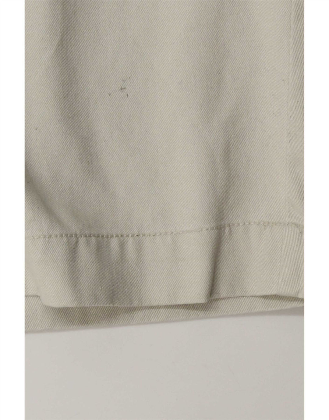 Izod Mens Cargo Shorts W38 XL White Cotton