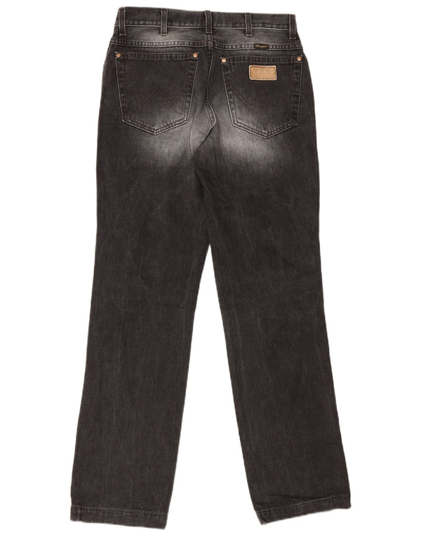 Wrangler Mens Straight Jeans W32 L32 Black