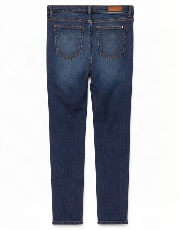 Tommy Hilfiger Womens High Waist Tapered Jeans US 14 XL W32 L28 Blue Cotton