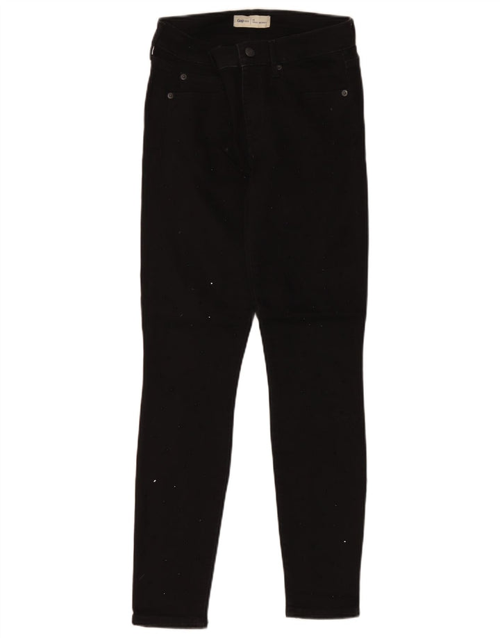 Gap Womens Skinny Jeans W26 L28 Black Cotton