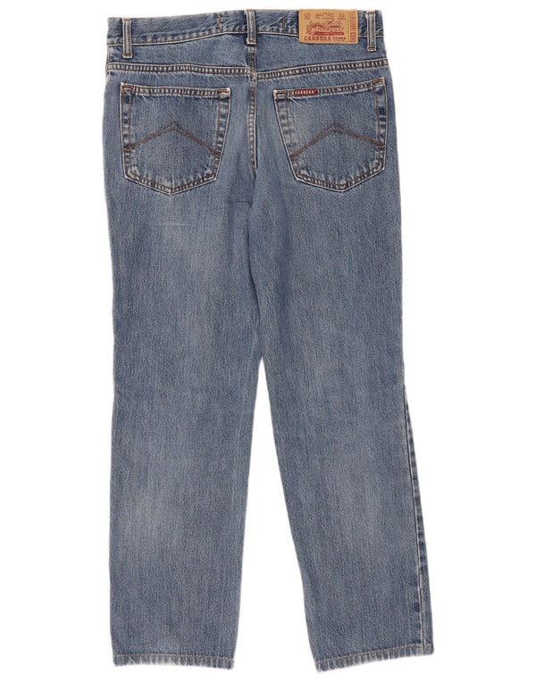 Carrera Mens 700 Straight Jeans IT 48 Medium W33 L28 Blue Cotton