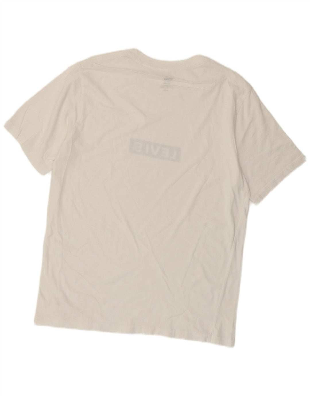 Levi's Mens Relaxed Fit Graphic T-Shirt Top Small White