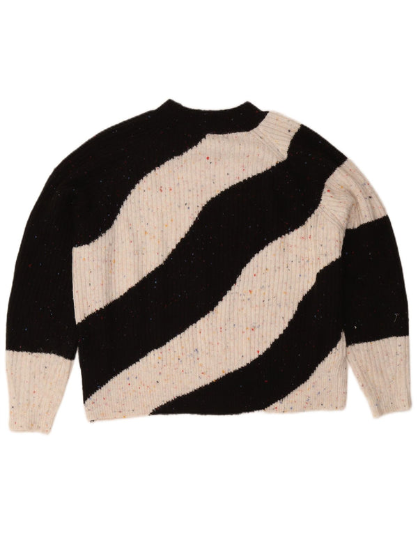 Marks & Spencer Womens Turtle Neck Jumper Sweater UK 14 Medium Black