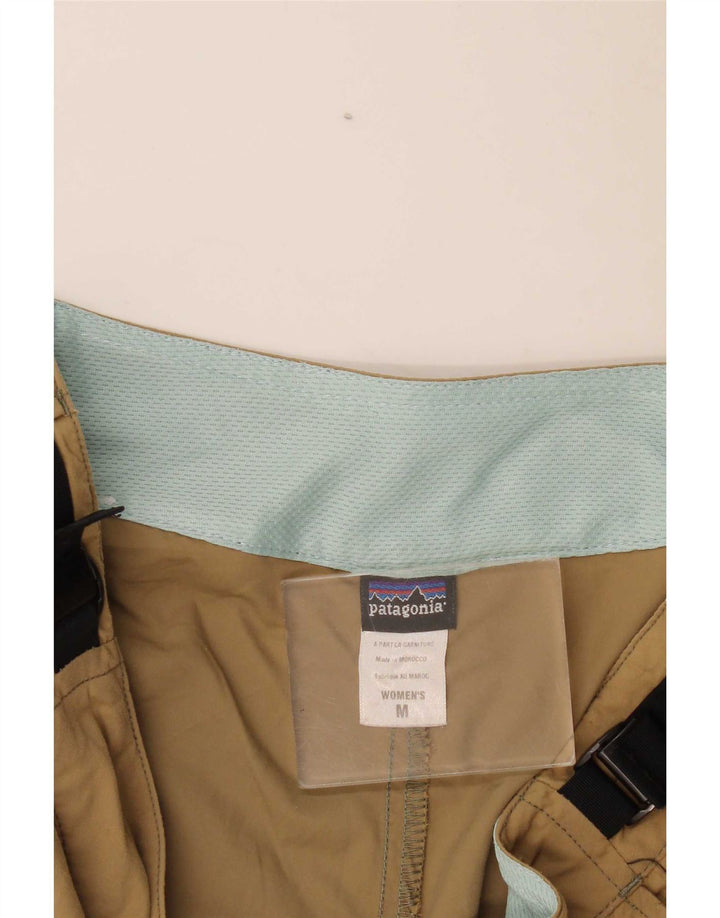 Patagonia Womens Hiking Cargo Trousers Medium W32 L32 Beige Nylon