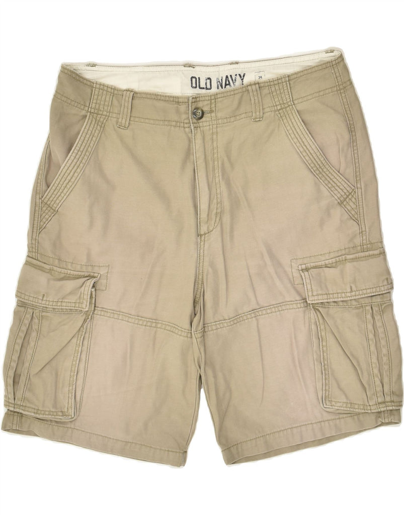 OLD NAVY Mens Cargo Shorts W34 Large Grey | Vintage Old Navy | Thrift | Second-Hand Old Navy | Used Clothing | Messina Hembry 