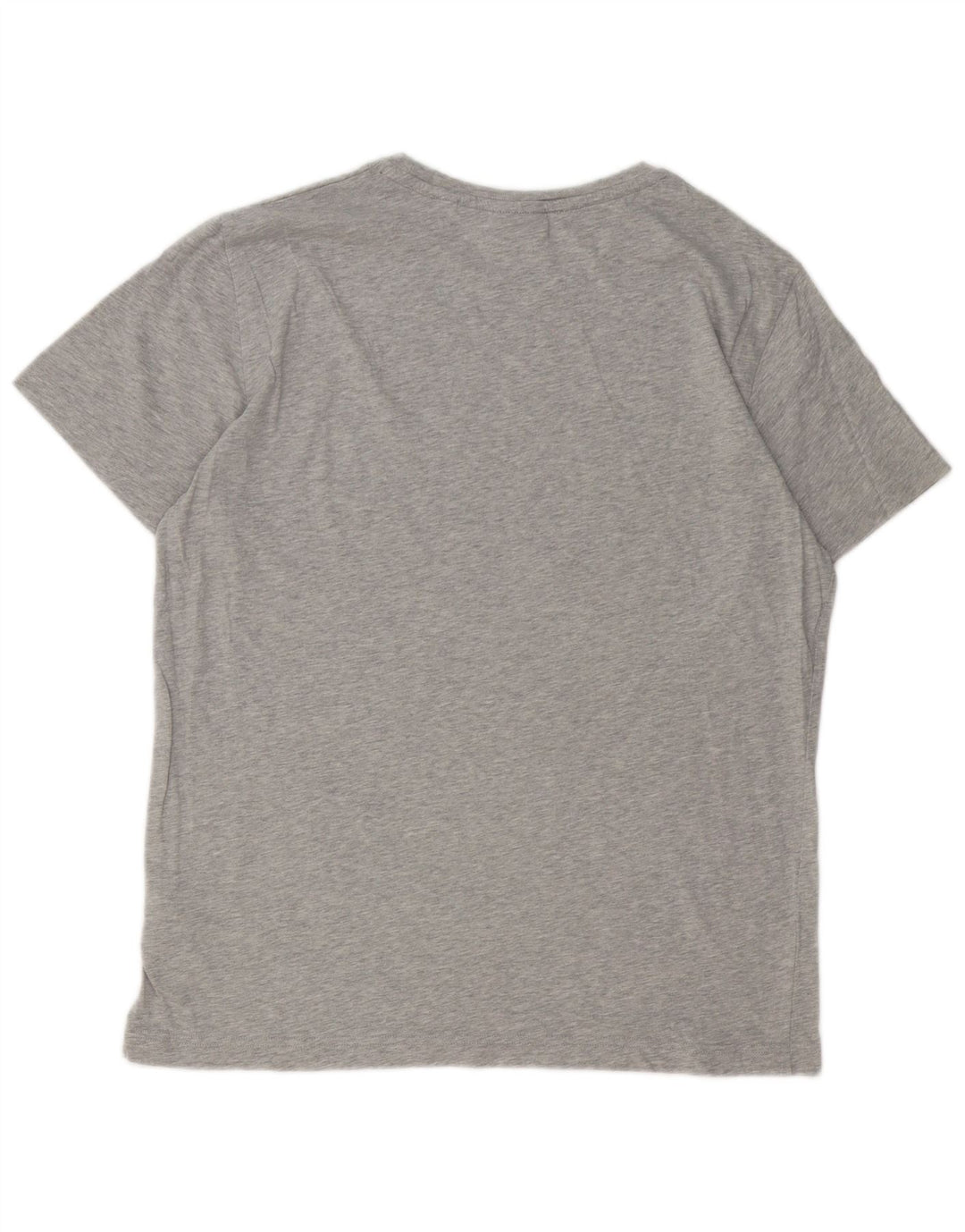 Gant Mens Graphic T-Shirt Top Large Grey Cotton