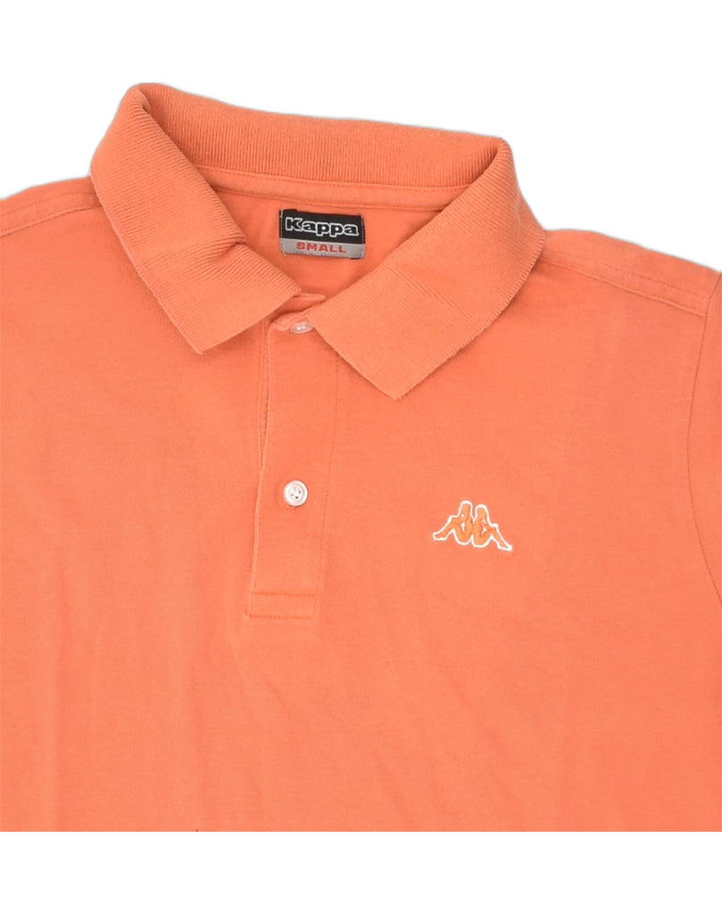 KAPPA Mens Polo Shirt Small Orange Cotton | Vintage Kappa | Thrift | Second-Hand Kappa | Used Clothing | Messina Hembry 