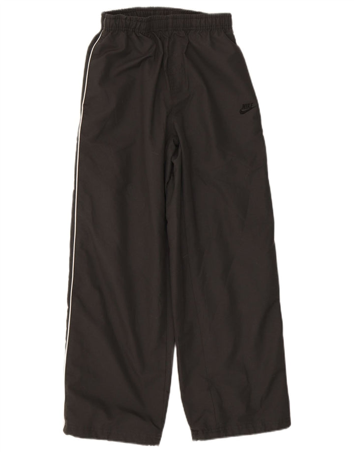 Nike Boys Loose Fit Tracksuit Trousers 10-11 Years Medium Black Polyester