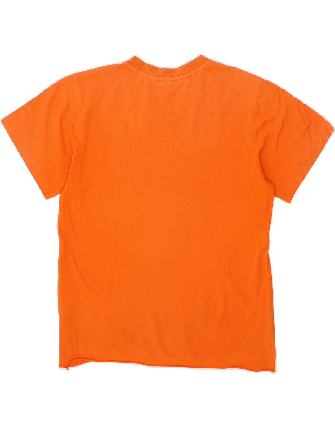 ADIDAS Boys Graphic T-Shirt Top 7-8 Years Medium Orange Cotton Vintage Adidas and Second-Hand Adidas from Messina Hembry 