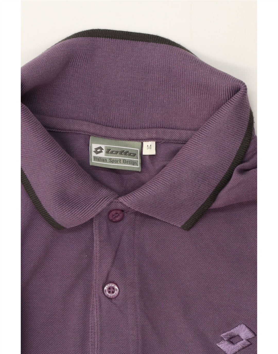 Lotto Mens Polo Shirt Medium Purple