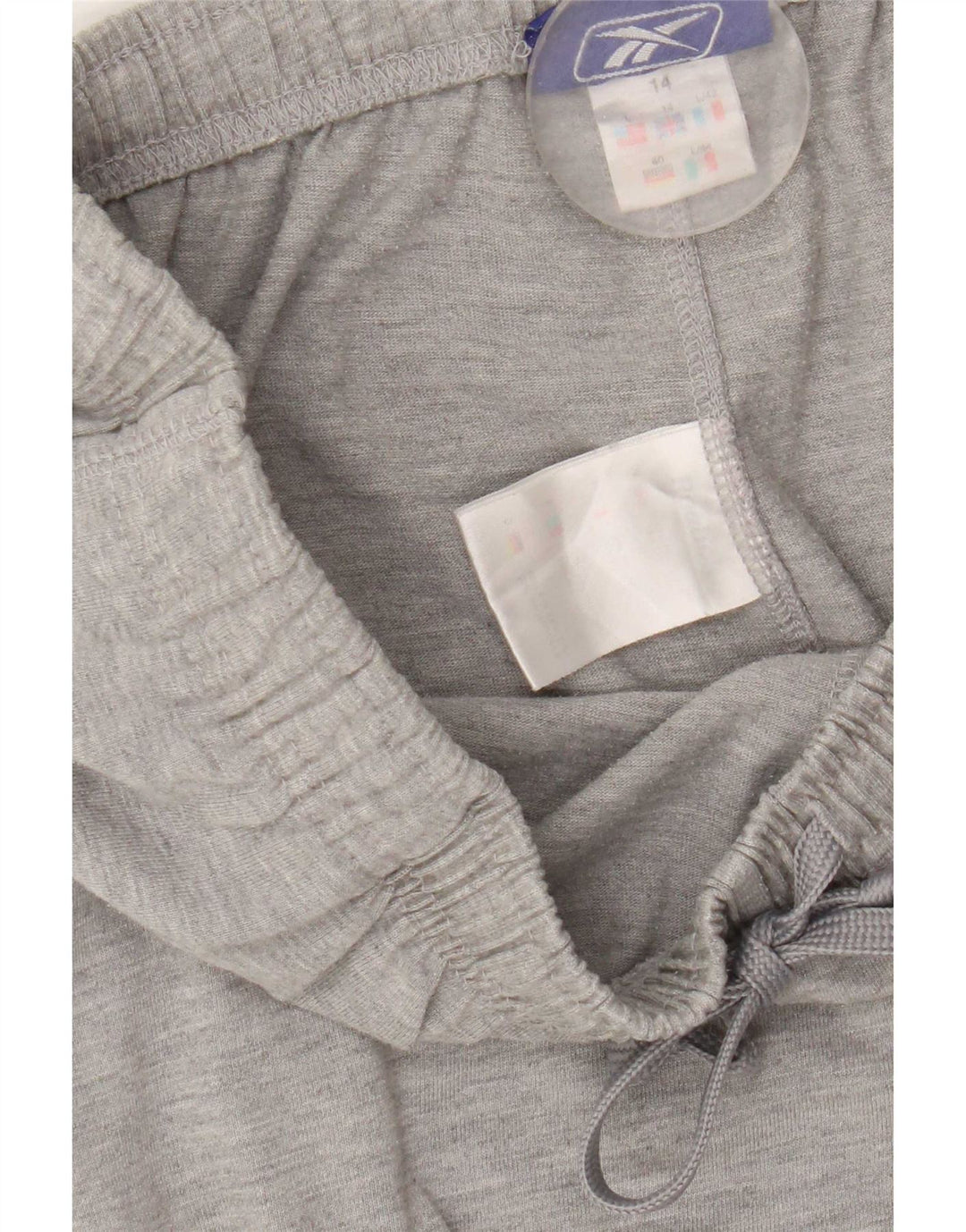 Reebok Womens Capri Tracksuit Trousers UK 14 Large Grey