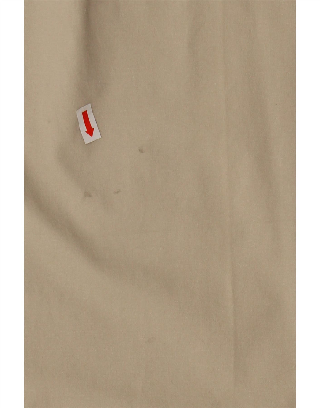 LACOSTE Mens Straight Chino Trousers Size 48 XL W38 L31 Beige Cotton