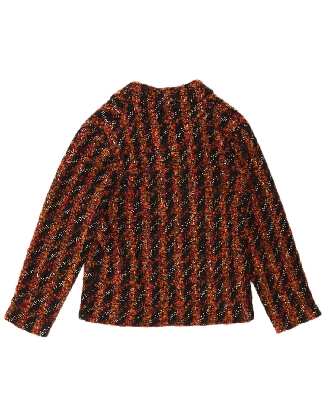 GERRY WEBER Womens Blazer Jacket UK 14 Large Multicoloured Striped