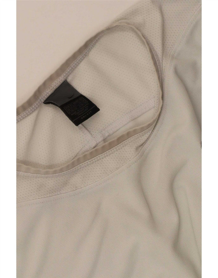 Nike Mens T-Shirt Top XL White Colourblock