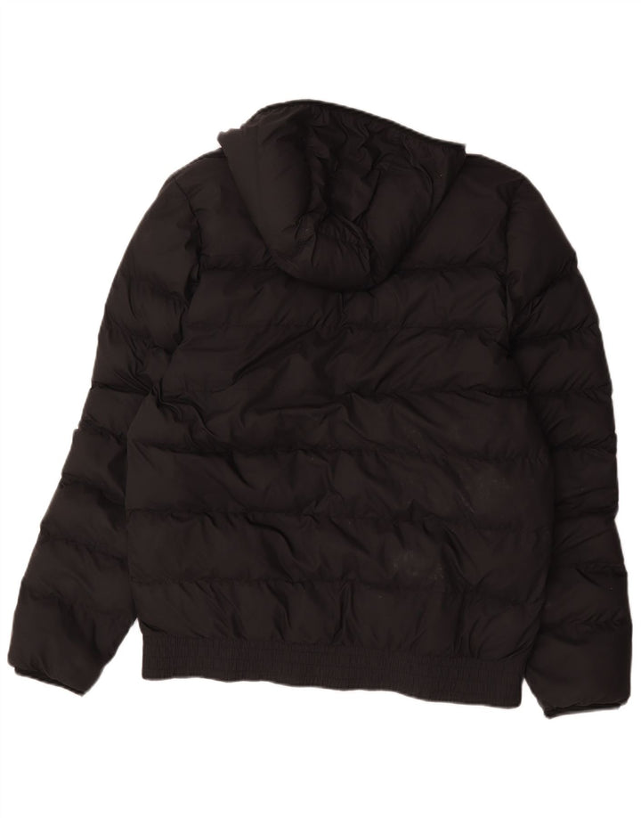 Nike Mens Hooded Padded Jacket UK 38 Medium Black