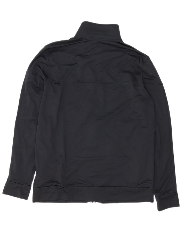 Under Armour Mens Tracksuit Top Jacket Medium Black Polyester