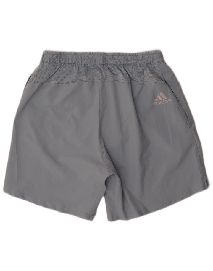 Adidas Mens Graphic Sport Shorts Large Blue Polyester