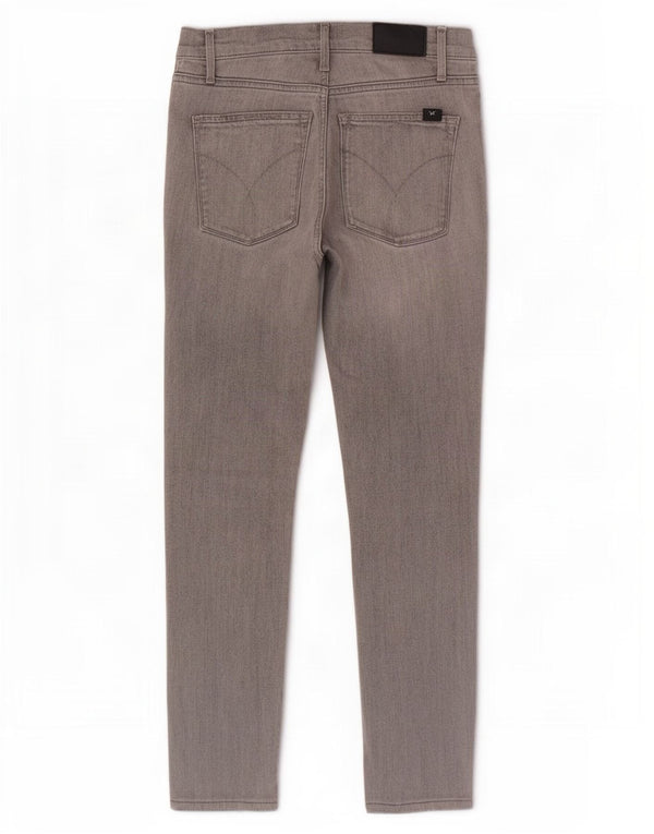 Calvin Klein Womens Skinny Jeans W26 L27 Grey