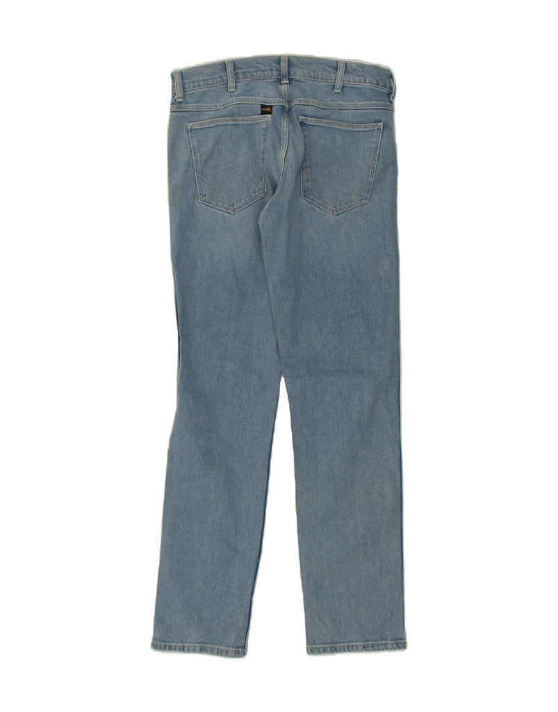 WRANGLER Womens Straight Jeans W32 L33  Blue | Vintage Wrangler | Thrift | Second-Hand Wrangler | Used Clothing | Messina Hembry 
