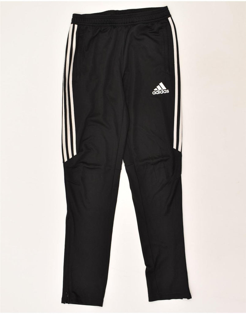 ADIDAS Girls Climacool Tracksuit Trousers 15-16 Years Black Polyester | Vintage Adidas | Thrift | Second-Hand Adidas | Used Clothing | Messina Hembry 