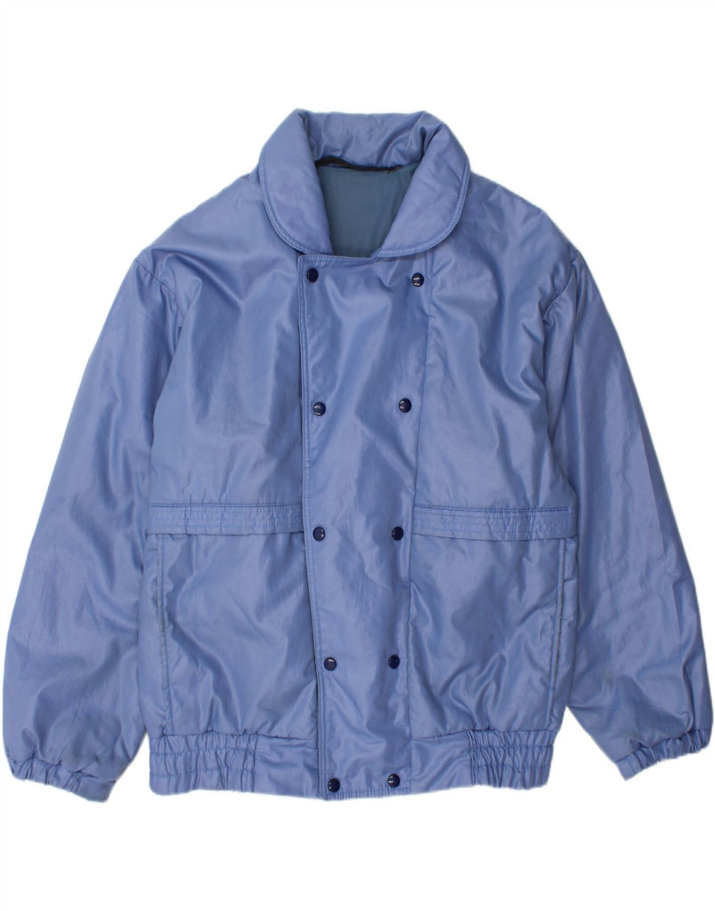 KRAS BRNO Mens Windbreaker Jacket UK 40 Large Blue Vintage Kras Brno and Second-Hand Kras Brno from Messina Hembry 