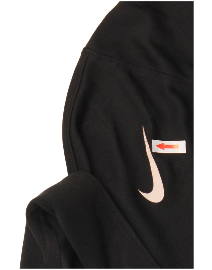 Nike Mens Dri Fit Polo Shirt XL Black Polyester