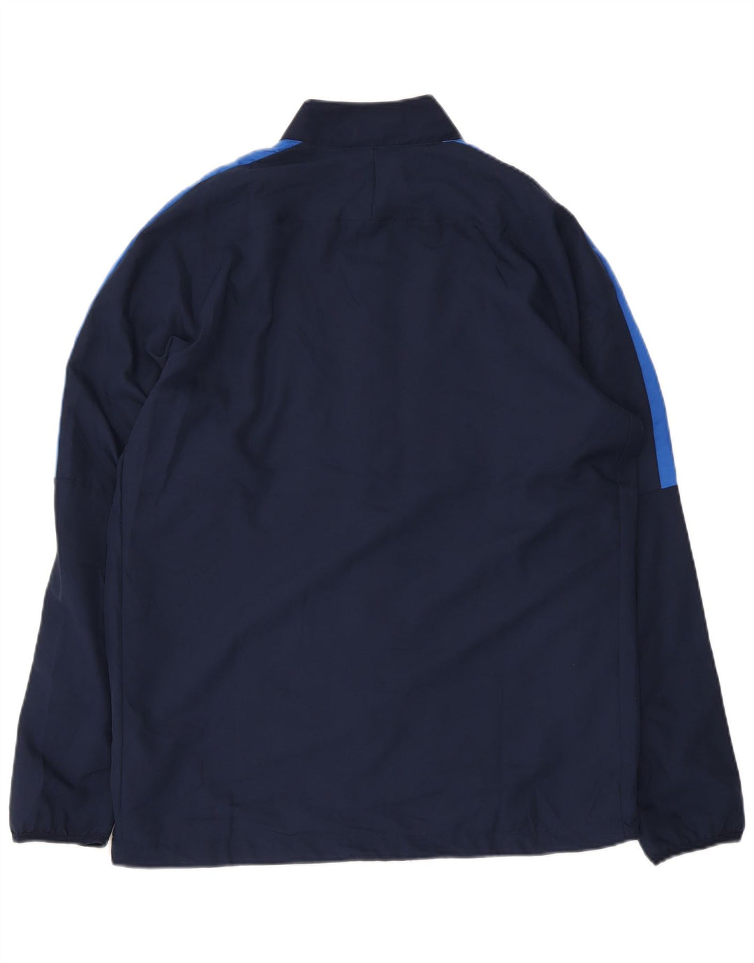 Nike Mens Dri Fit Graphic Tracksuit Top Jacket Large Navy Blue Colourblock