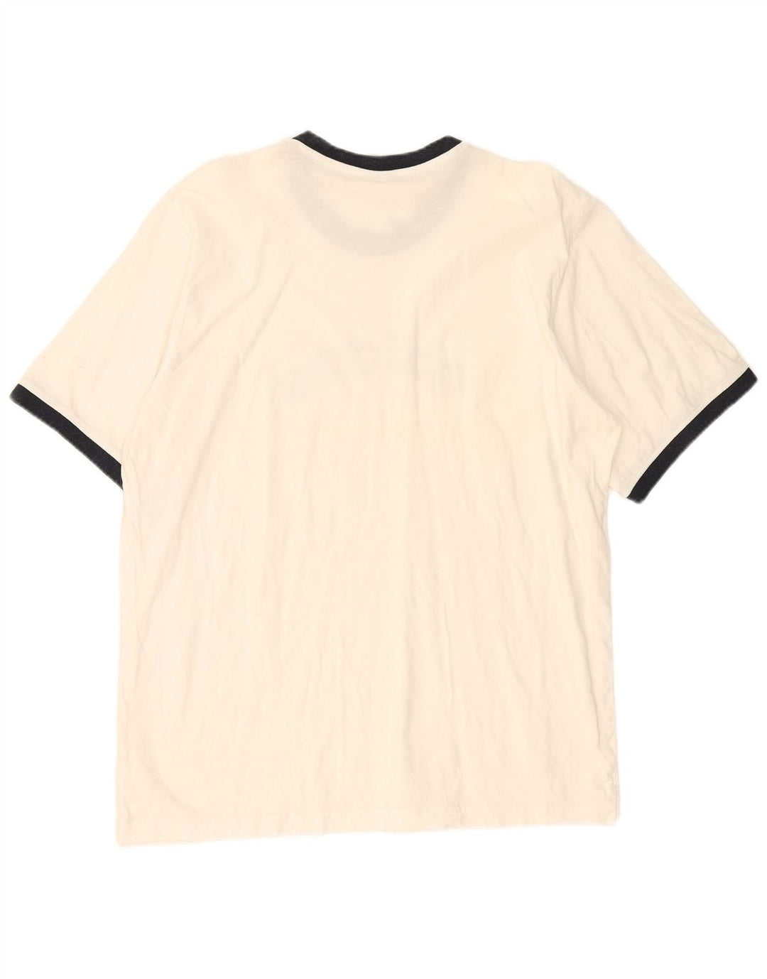 Adidas Mens Graphic T-Shirt Top 2XL White Colourblock