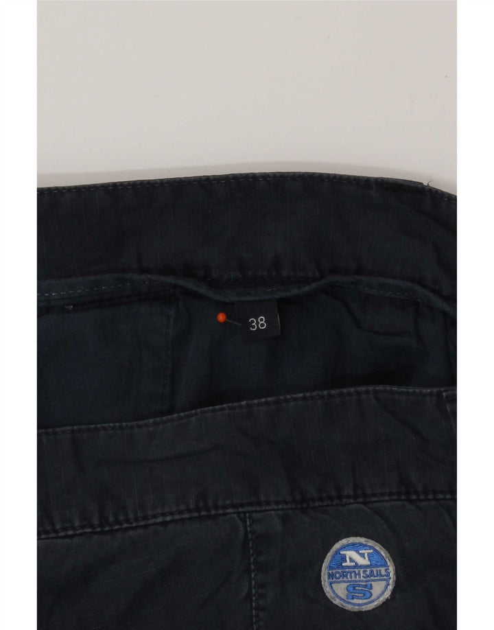 North Sails Mens Cargo Shorts W38 XL Navy Blue