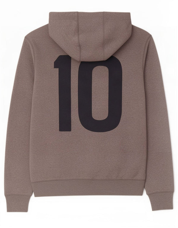 Jack Wills Mens Graphic Hoodie Jumper XS Grey Cotton