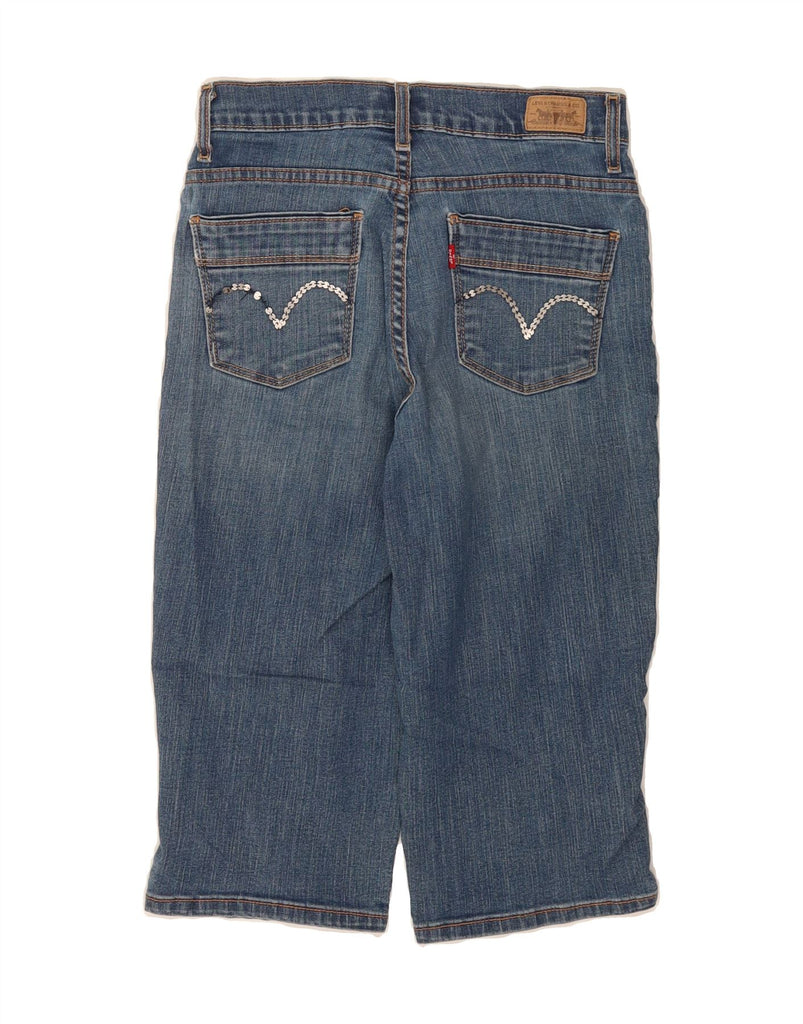 LEVI'S Womens Bermuda Denim Shorts US 4 Small W26 Blue Cotton Vintage Levi's and Second-Hand Levi's from Messina Hembry 