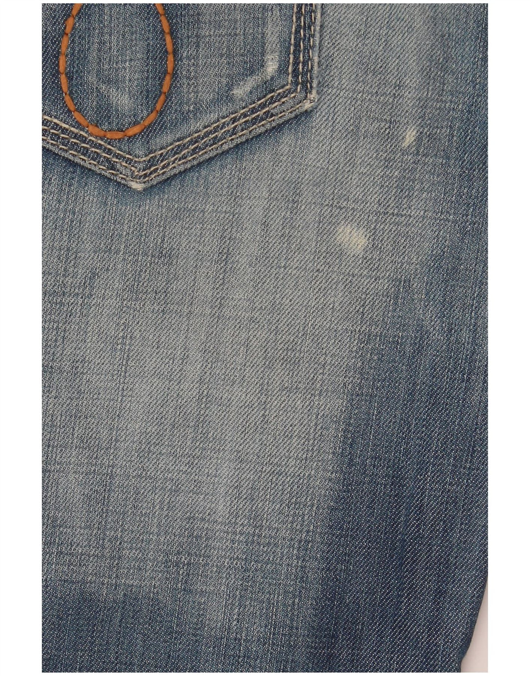 Calvin Klein Womens Bermuda Denim Shorts W26 Small Blue Cotton