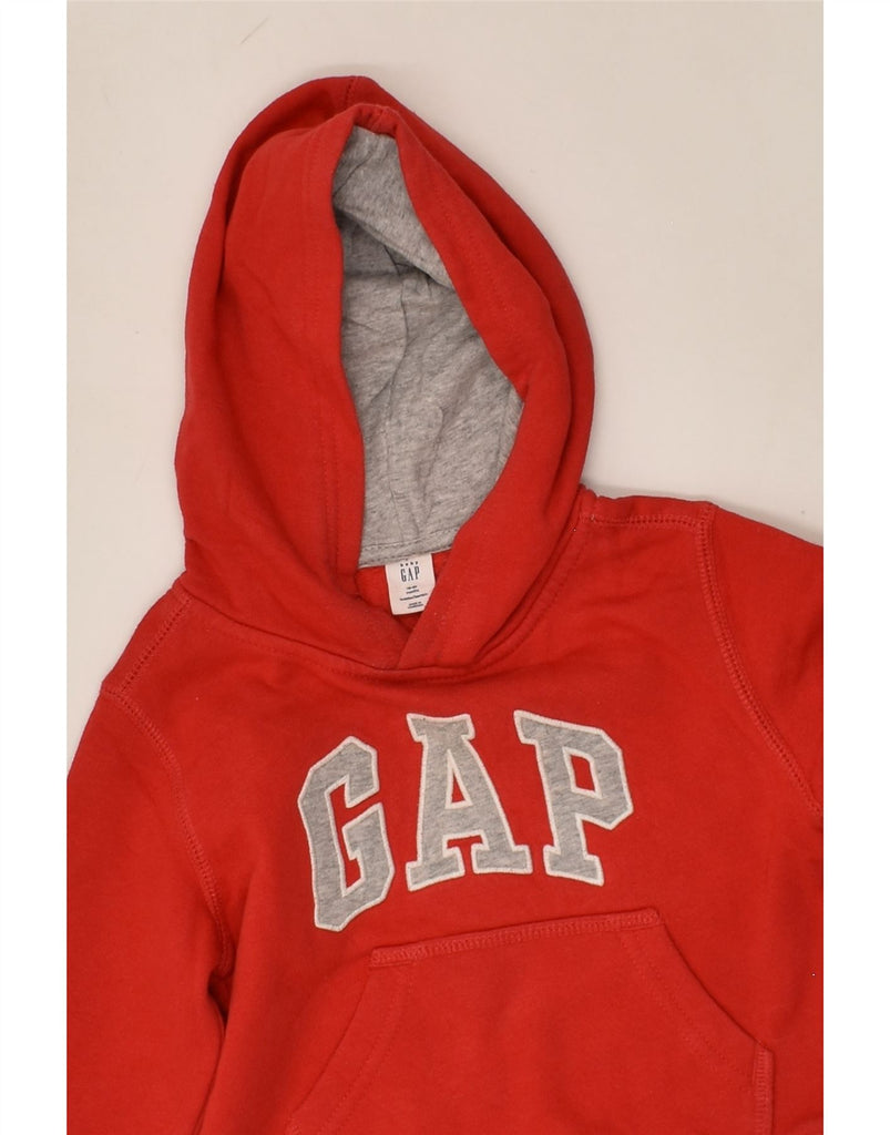 GAP Baby Boys Graphic Hoodie Jumper 18-24 Months Red Cotton | Vintage Gap | Thrift | Second-Hand Gap | Used Clothing | Messina Hembry 