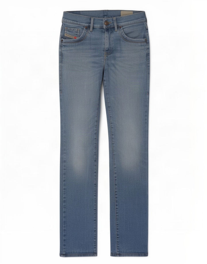 Diesel Womens Ronhoir Regular Bootcut Jeans W28 L32 Blue Cotton