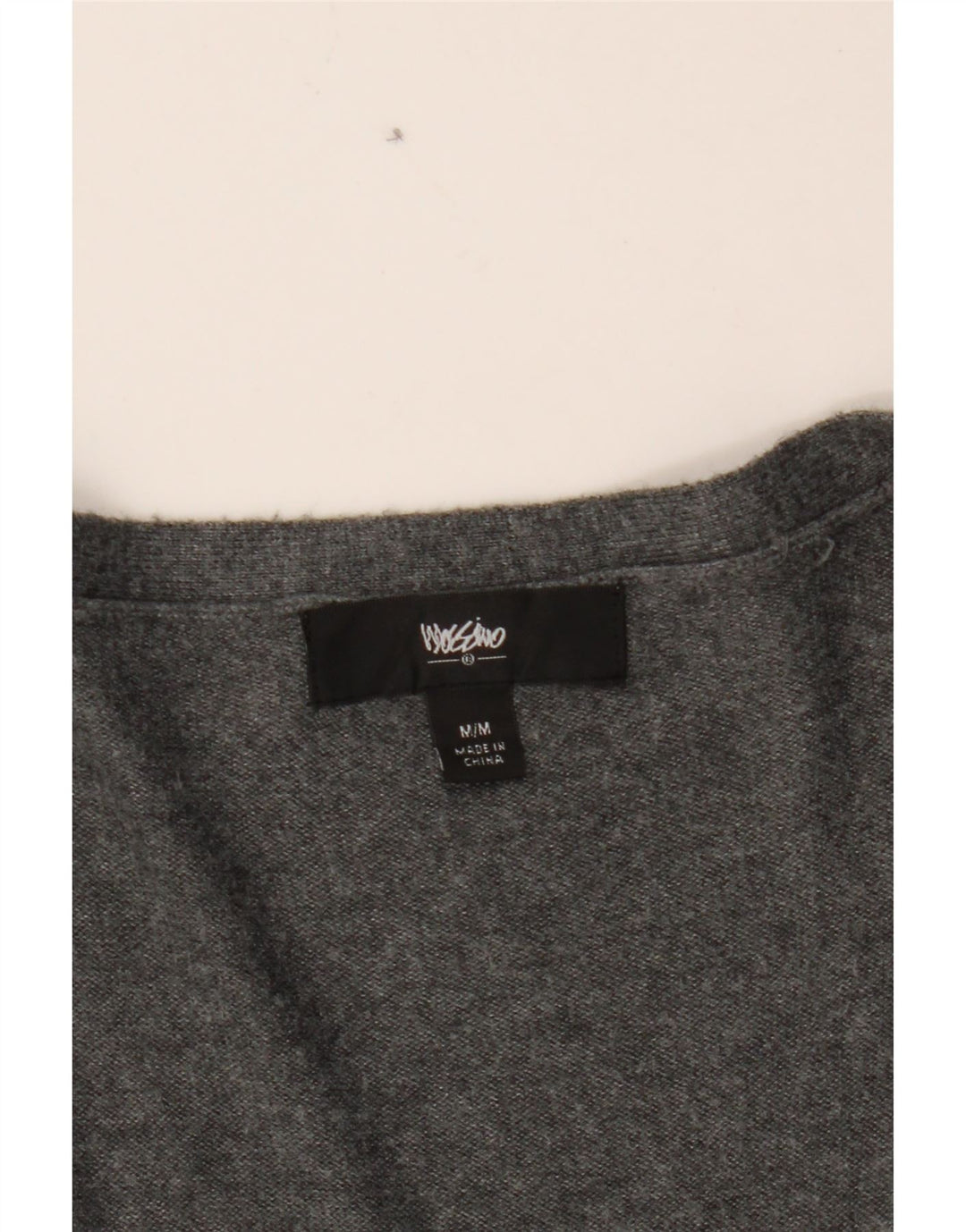 MOSSIMO Womens Cardigan Sweater UK 14 Medium Grey Nylon Vintage Mossimo and Second-Hand Mossimo from Messina Hembry 