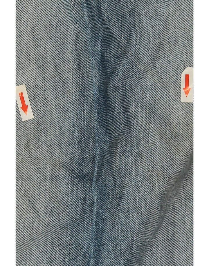 LEVI'S Mens 507 Bootcut Jeans W32 L32 Blue Cotton