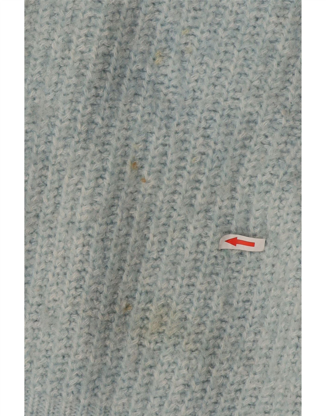 Zara Womens Oversized Boat Neck Jumper Sweater UK 14 Medium Blue Polyester