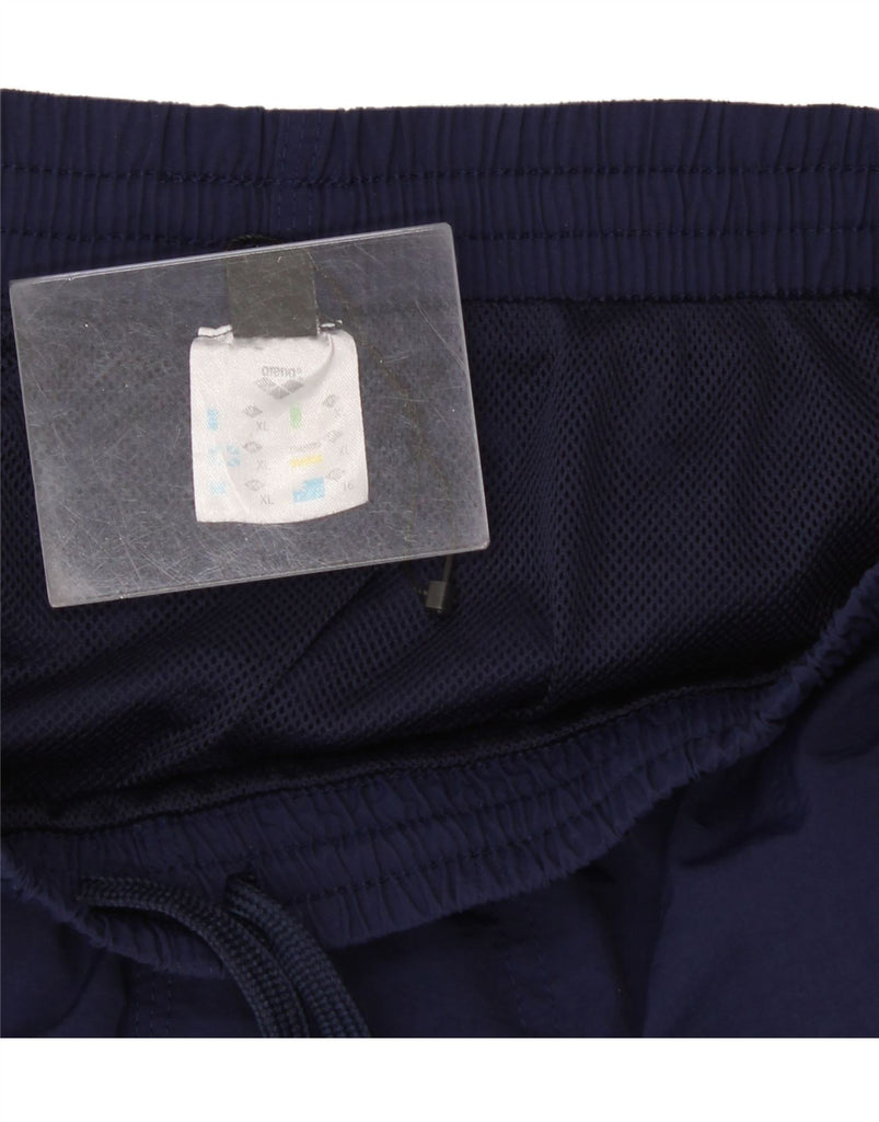 ARENA Womens Sport Shorts UK 18 XL  Navy Blue Vintage Arena and Second-Hand Arena from Messina Hembry 