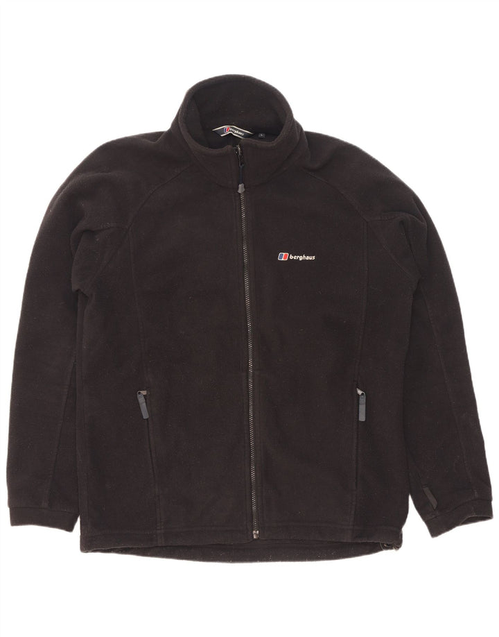 Berghaus Mens Liner Fleece Jacket UK 40 Large Black Polyester