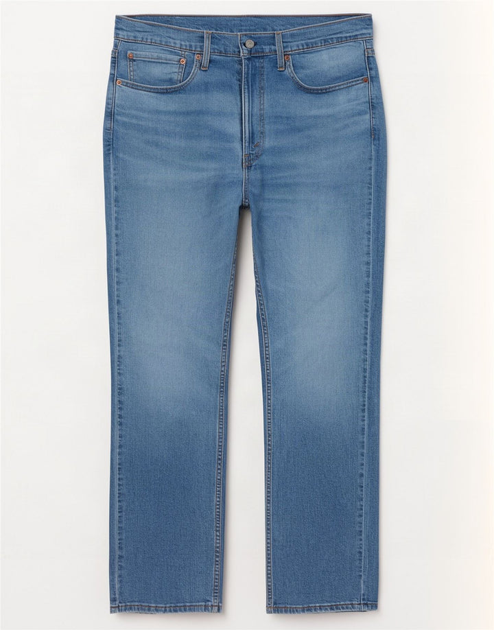 Levi's Mens 514 Straight Jeans W34 L32 Blue Cotton