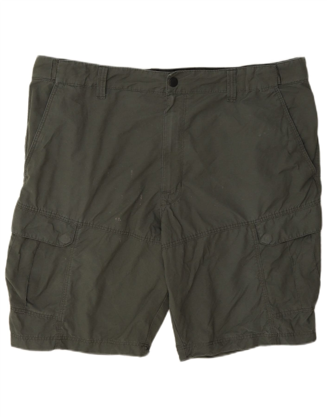 Marks & Spencer Mens Cargo Shorts W40 XL Khaki Cotton