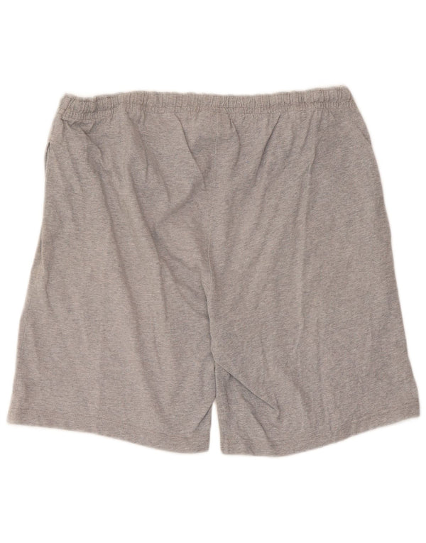 Champion Mens Sport Shorts XL Grey Cotton