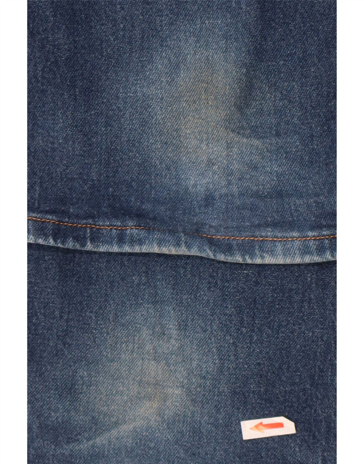 Lee Mens Slim Jeans W42 L32 Blue Cotton
