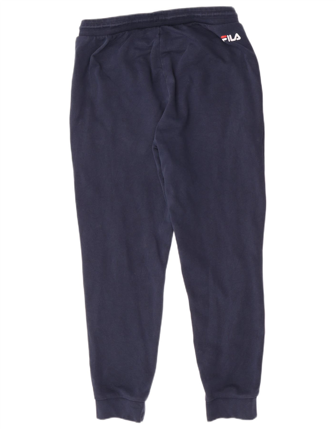 Fila Mens Tracksuit Trousers Joggers Large Navy Blue Cotton